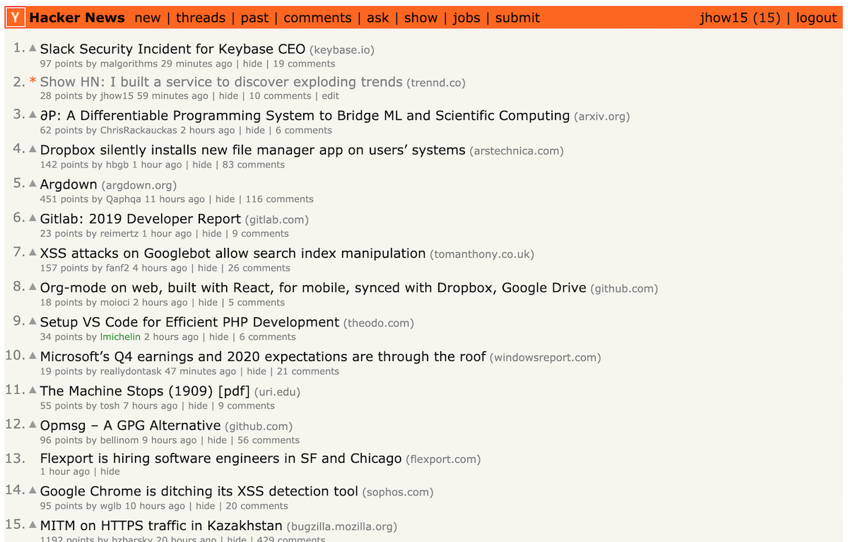 trennd-hacker-news